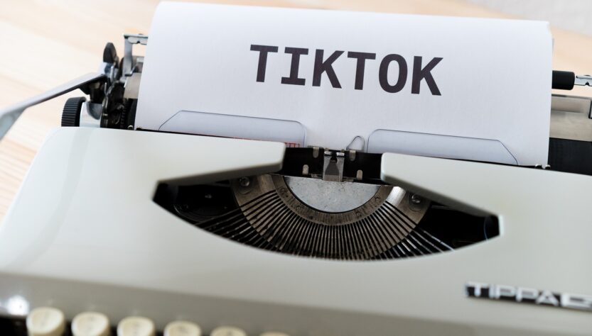 TikTok Typewriter page