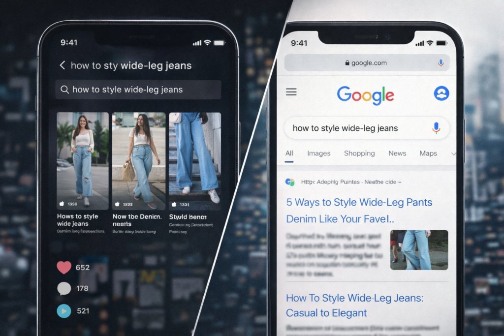 TikTok as a Search Engine