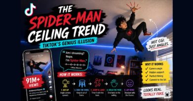 Spider-Man ceiling trend: TikTok's Miles Morales illusion explained