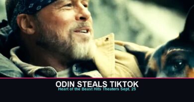 Heart of the Beast TikTok: Brad Pitt as James Belmont with combat dog Odin, both clearly visible