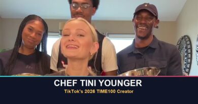 Chef Tini Younger, TikTok's 2026 TIME100 Creator