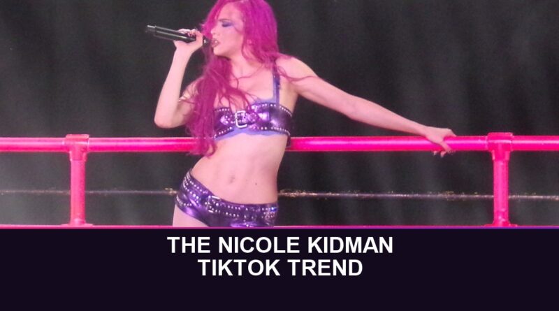 Nicole Kidman TikTok trend hero image - Adela performing live