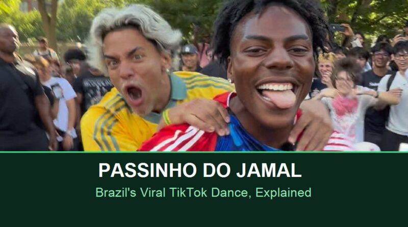 Passinho do Jamal dance trend: Arthur Lima and IShowSpeed