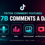 TikTok comment features: Voice, Polls, Photo Carousel, and Live Photo comments, 1.7 billion comments a day