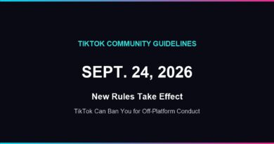 TikTok community guidelines update, effective September 24, 2026