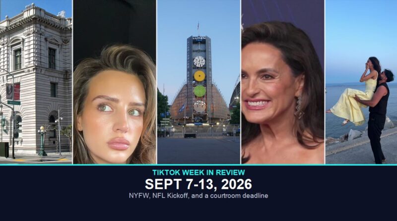 TikTok week in review Sept 7-13 2026 hero collage
