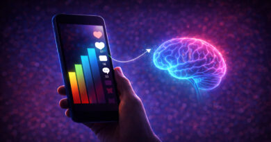 TikTok attention span myth illustrated with smartphone engagement metrics and retention growth
