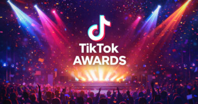 TikTok Awards stage celebration