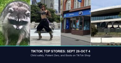 TikTok top stories for Sept 28 to Oct 4, 2026: Jimothy the raccoon, LISA, a Boots storefront and LACMA