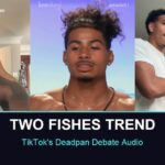Two Fishes trend: Love Island USA's Sincere, TikTok creator @ily2manman, and Corbin Mims