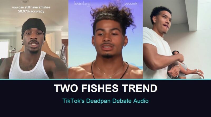 Two Fishes trend: Love Island USA's Sincere, TikTok creator @ily2manman, and Corbin Mims