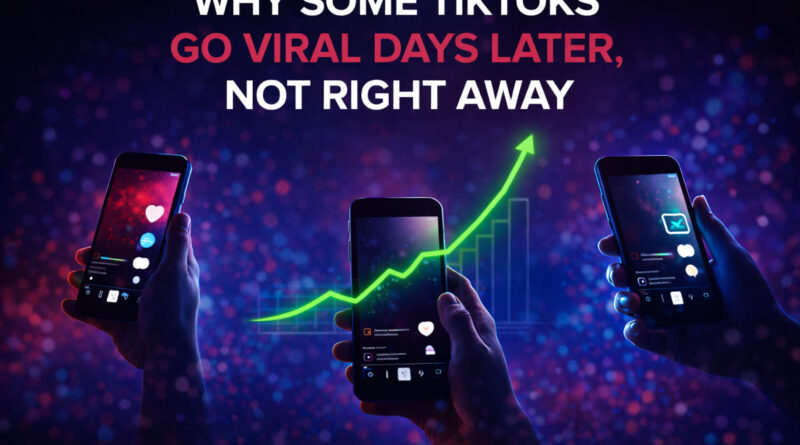 Why some TikToks go viral days later